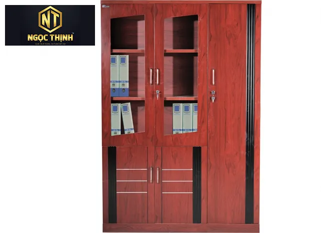 Tủ Tài Liệu Gỗ Sồi SƠN PUDC1350H3